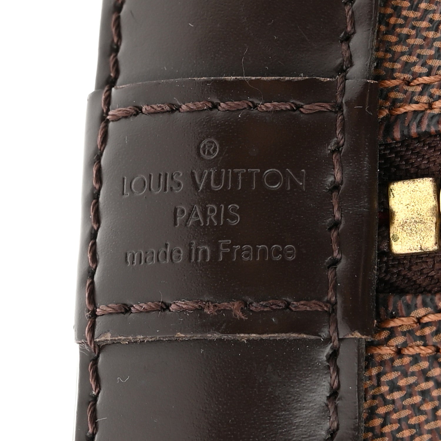 Louis Vuitton Damier Ebene Alma BB 6 of 13