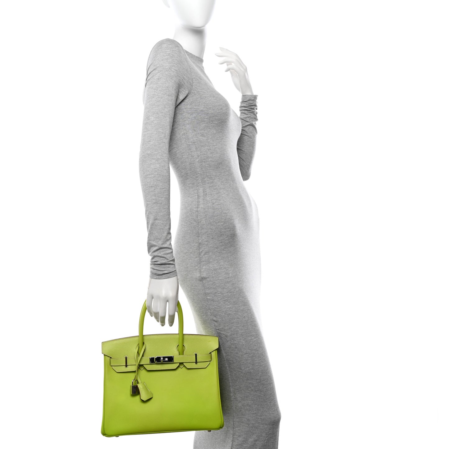 Epsom Candy Birkin 30 Kiwi Lichen