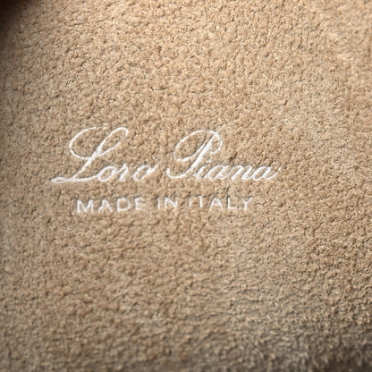 Loro Piana Grained Calfskin Micro Bale Bag Light Mastic 6 of 10