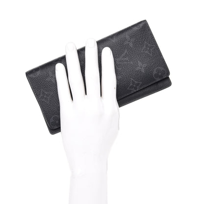 Louis Vuitton Monogram Eclipse Brazza Wallet 2 of 10