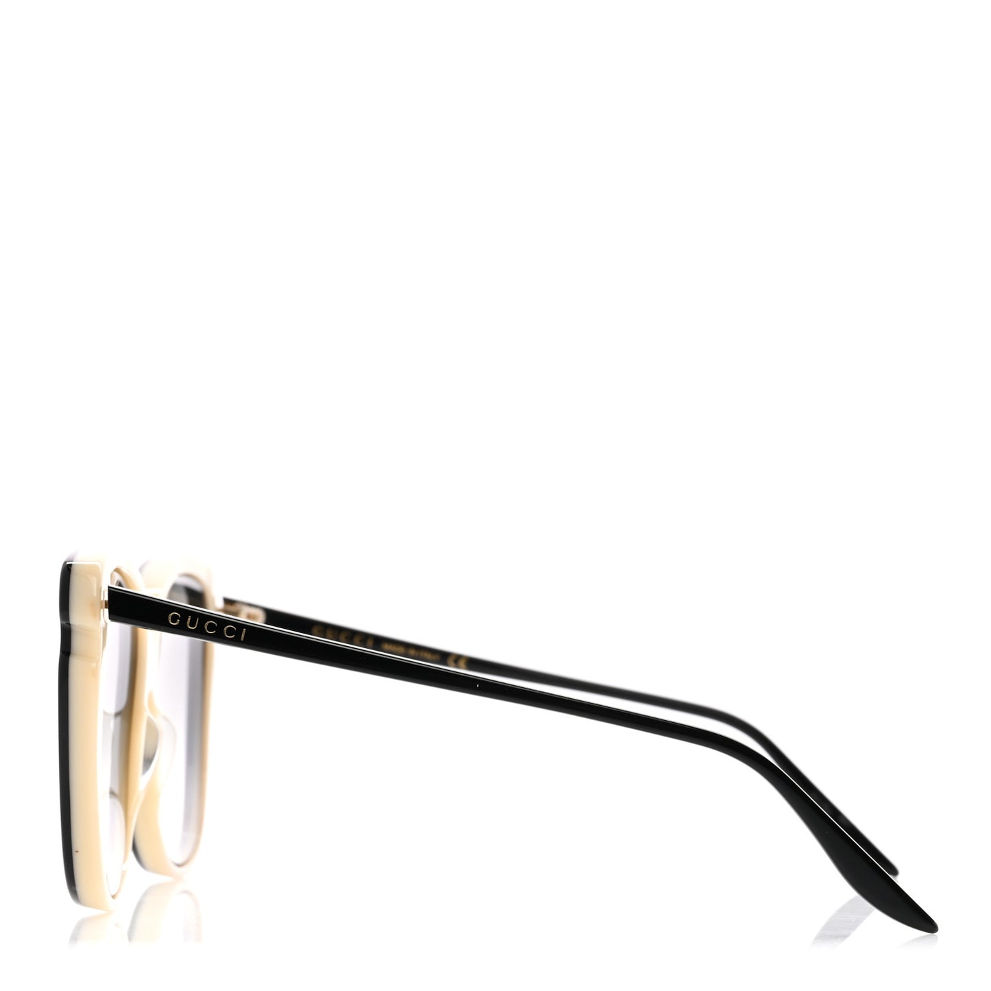 Acetate Square Frame GG0709S Sunglasses Black