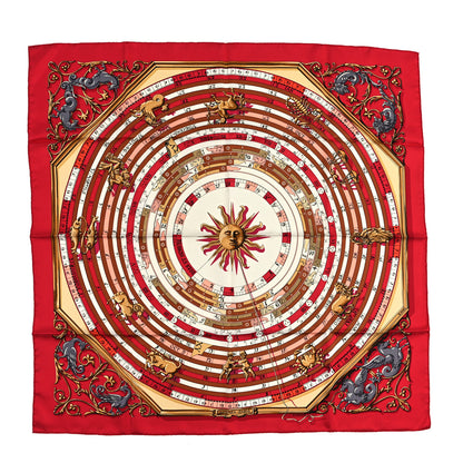 Hermes Silk Dies Et Hore Scarf 90 1 of 3