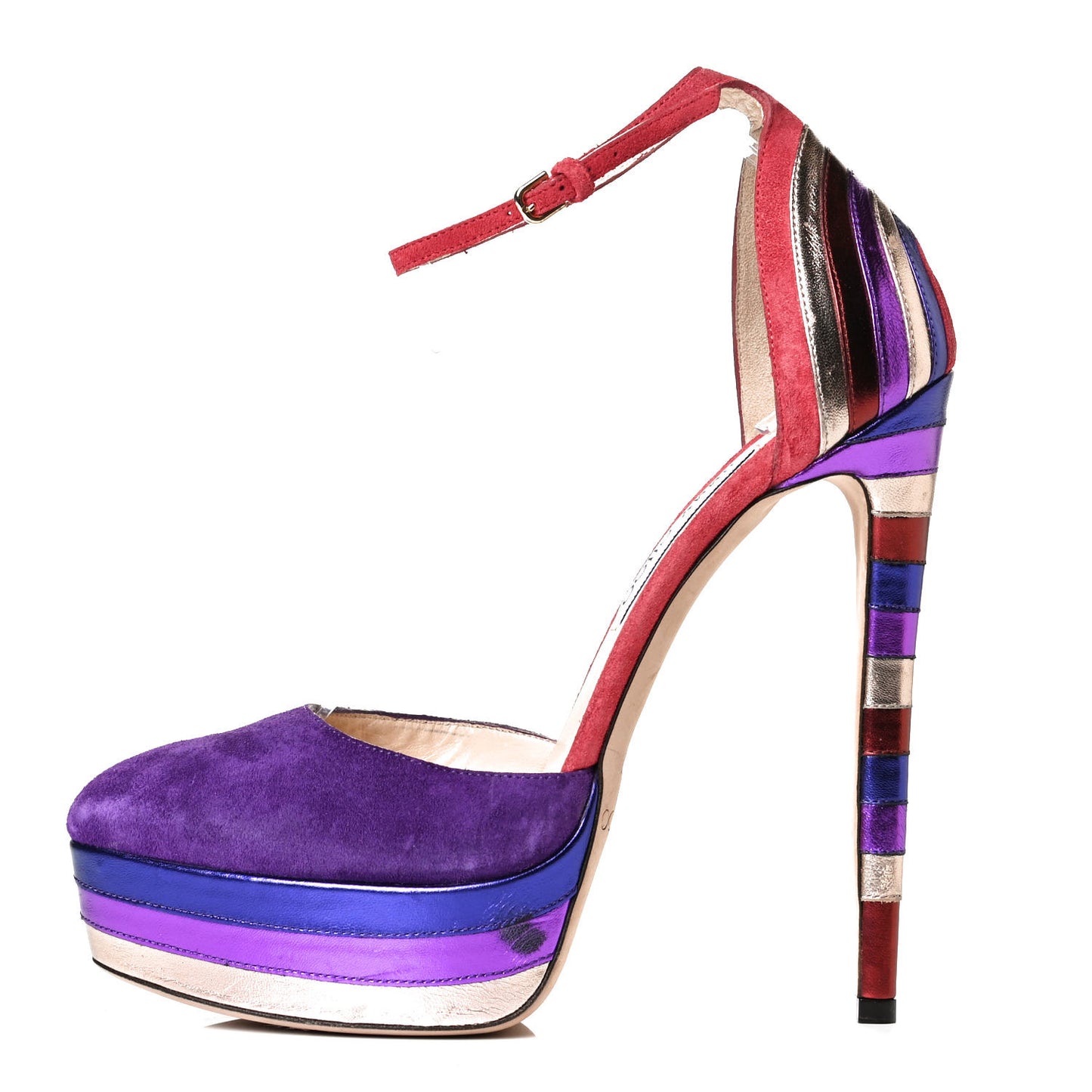 Suede Macy 150 Pumps 40 Purple