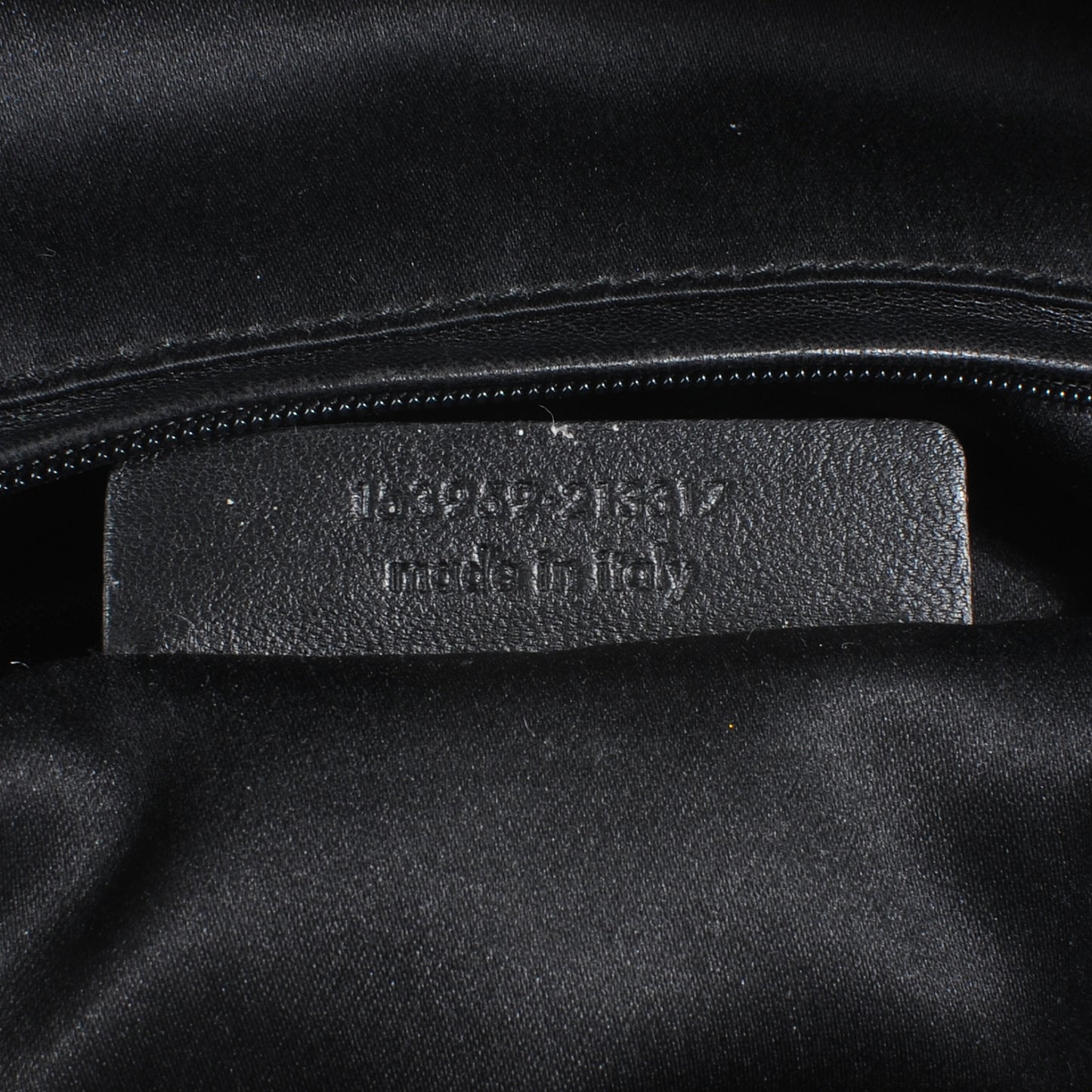 Leather Oversized Muse Black