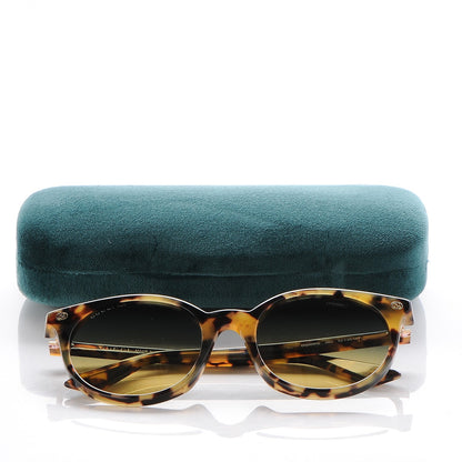Gucci Round GG0091S Sunglasses Havana 8 of 8