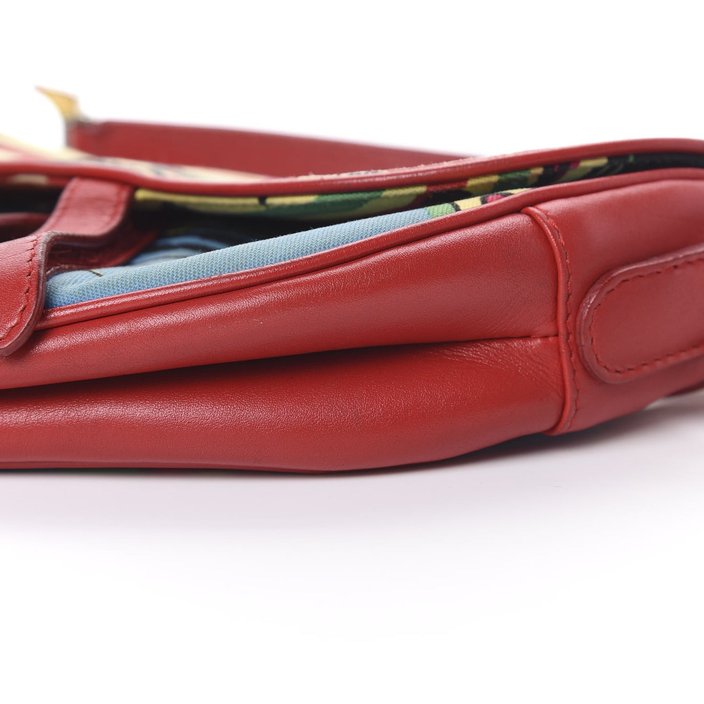 Canvas Bob Marley Saddle Bag Multicolor