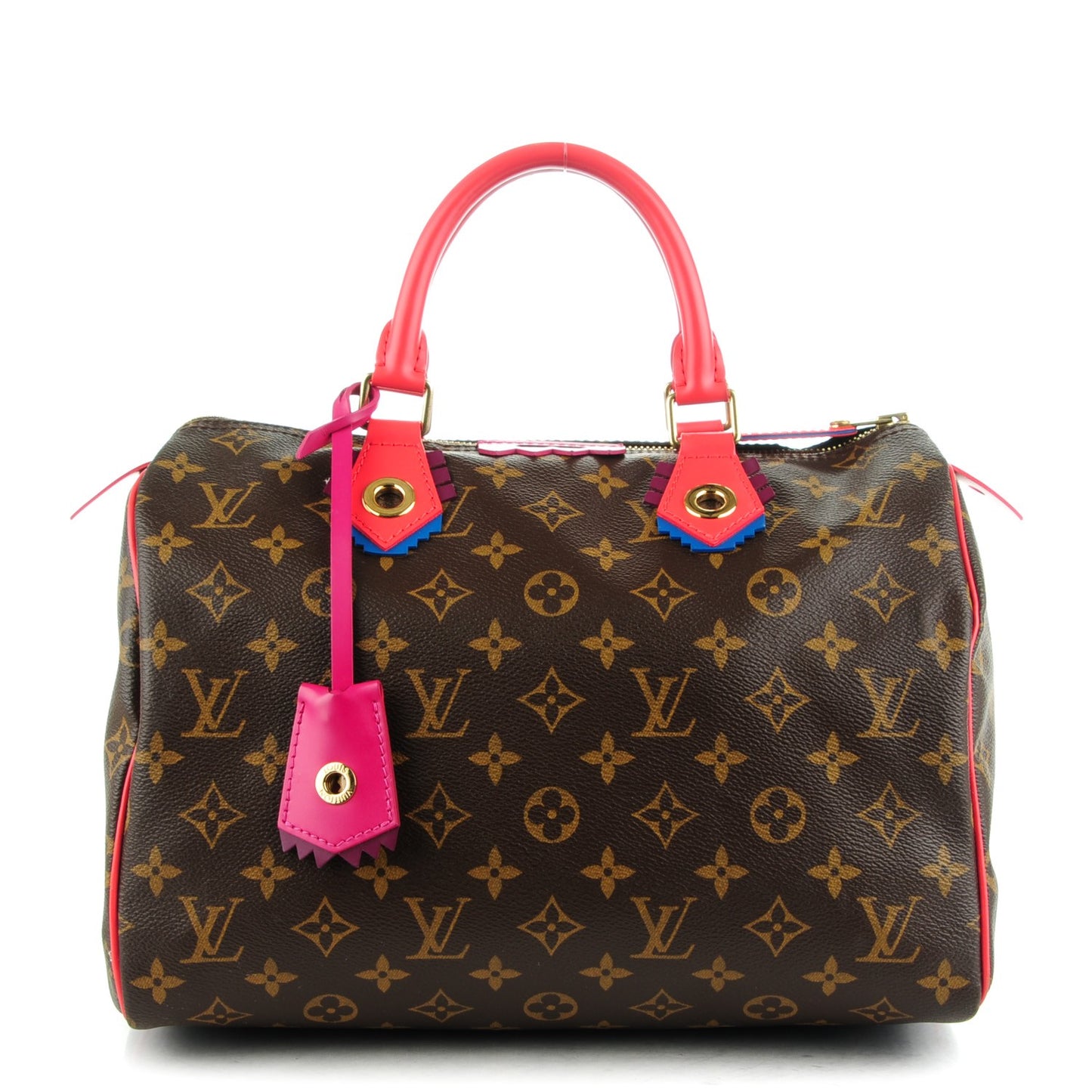 Monogram Totem Speedy 30 Flamingo