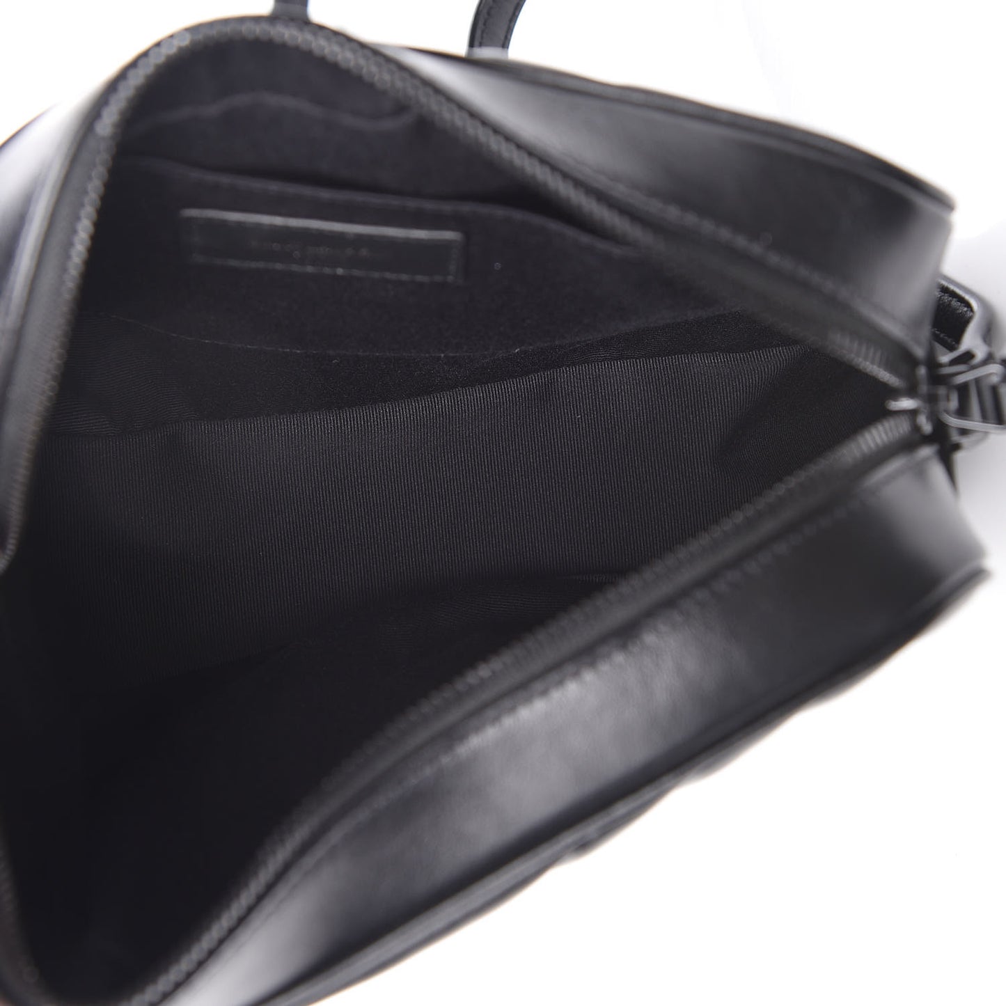 Calfskin Matelasse Monogram Lou Camera Bag Black