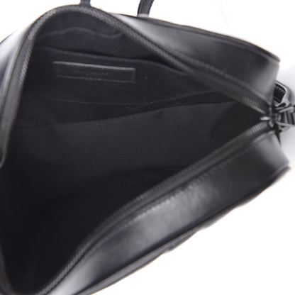 Saint Laurent Calfskin Matelasse Monogram Lou Camera Bag Black 5 of 9