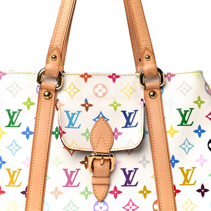 Louis Vuitton Monogram Multicolor Aurelia MM White 7 of 11