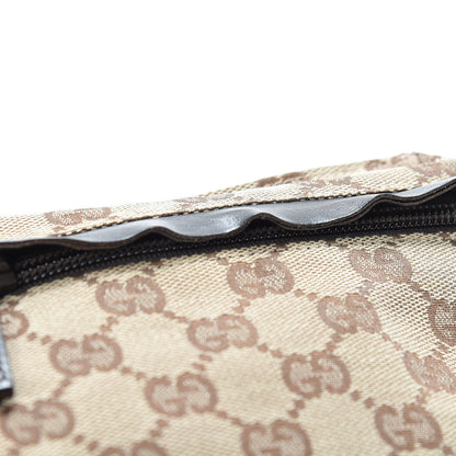 Gucci GG Monogram Double Pocket Belt Bag Dark Brown 12 of 12