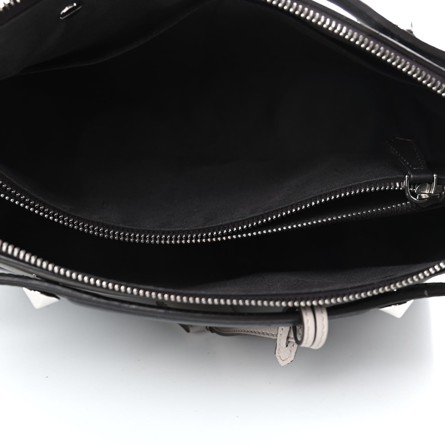Fendi Vitello Dolce 4 Color Medium By The Way Boston Bag Carbone Grigio Polvere Multicolor 4 of 4