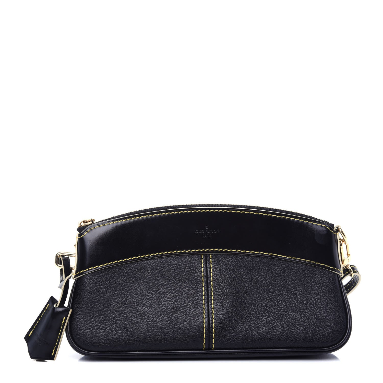 Louis Vuitton Suhali Lockit Clutch Black 1 of 8