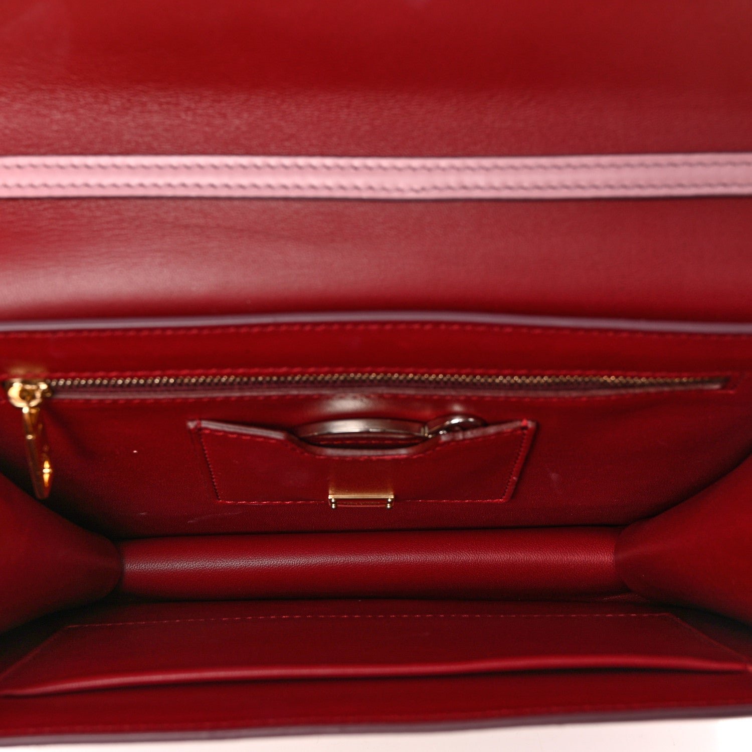Dolce & Gabbana Calfskin Lucia Satchel Pink 5 of 8