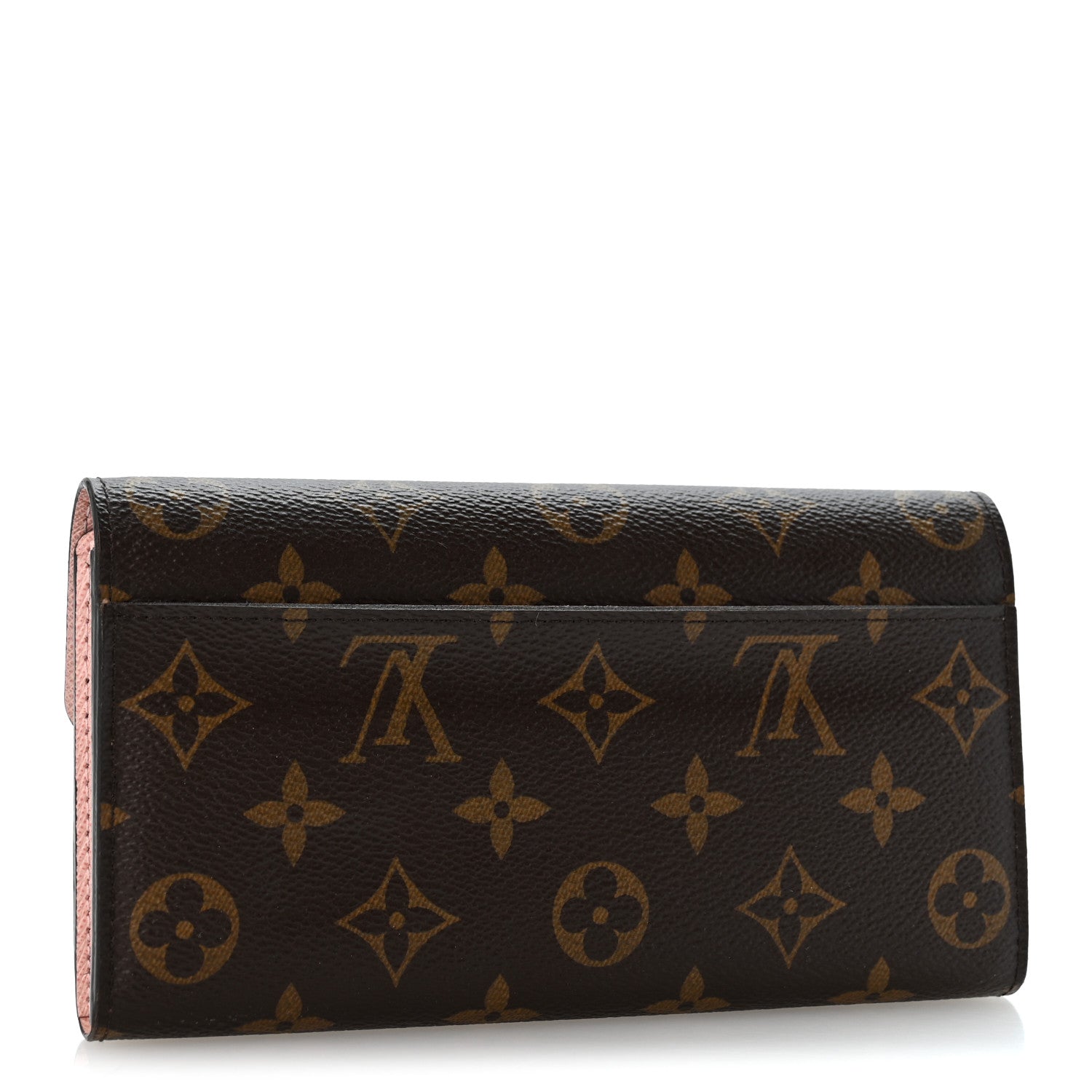 Louis Vuitton Monogram Sarah Wallet NM Rose Ballerine 3 of 9
