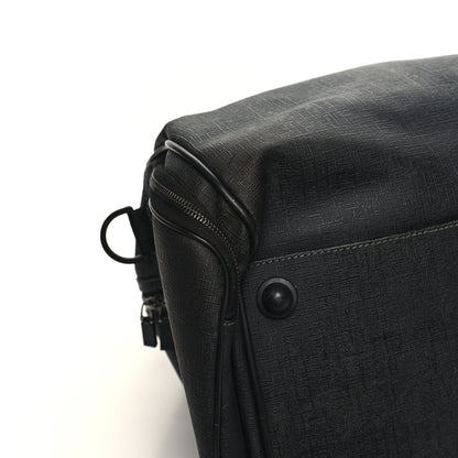 Gucci Coated Canvas Interlocking G Duffle Bag Black 8 of 11