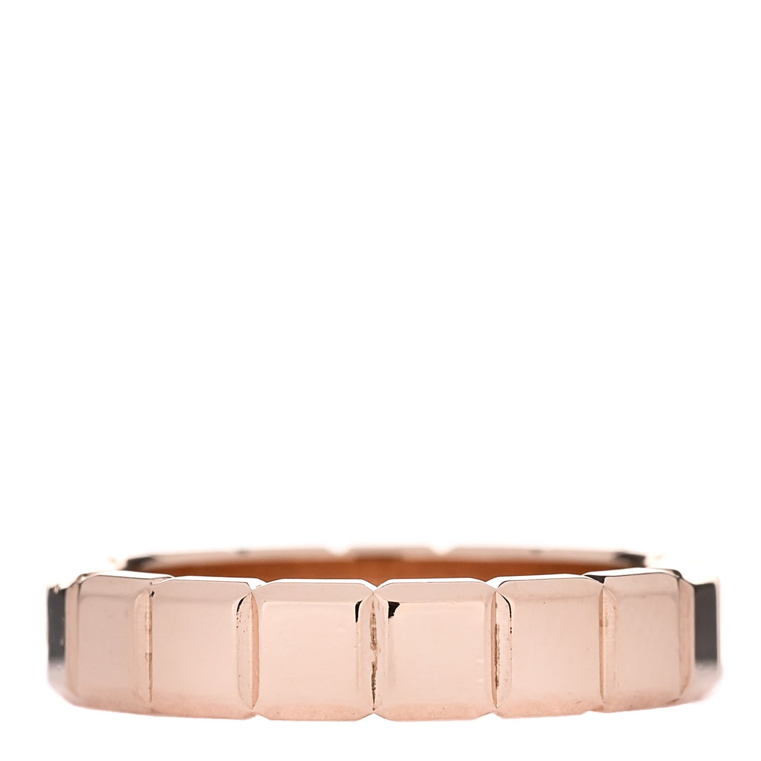 Chopard 18K Rose Gold Ice Cube Band Ring 51 5.75 1 of 5