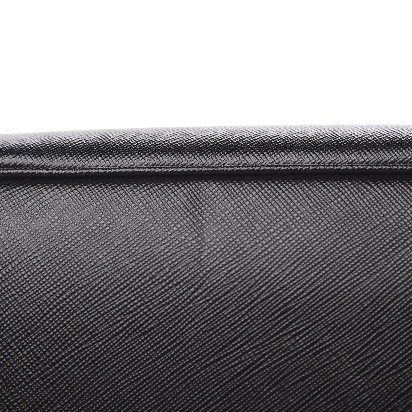 Saffiano Large Galleria Double Zip Tote Black