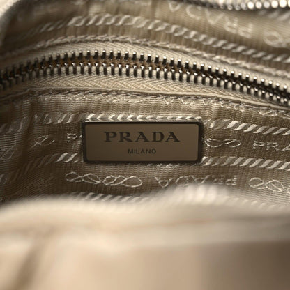 Prada Re-Nylon Triangle Quilted Padded Patchwork System Shoulder Bag Deserto 12 of 12