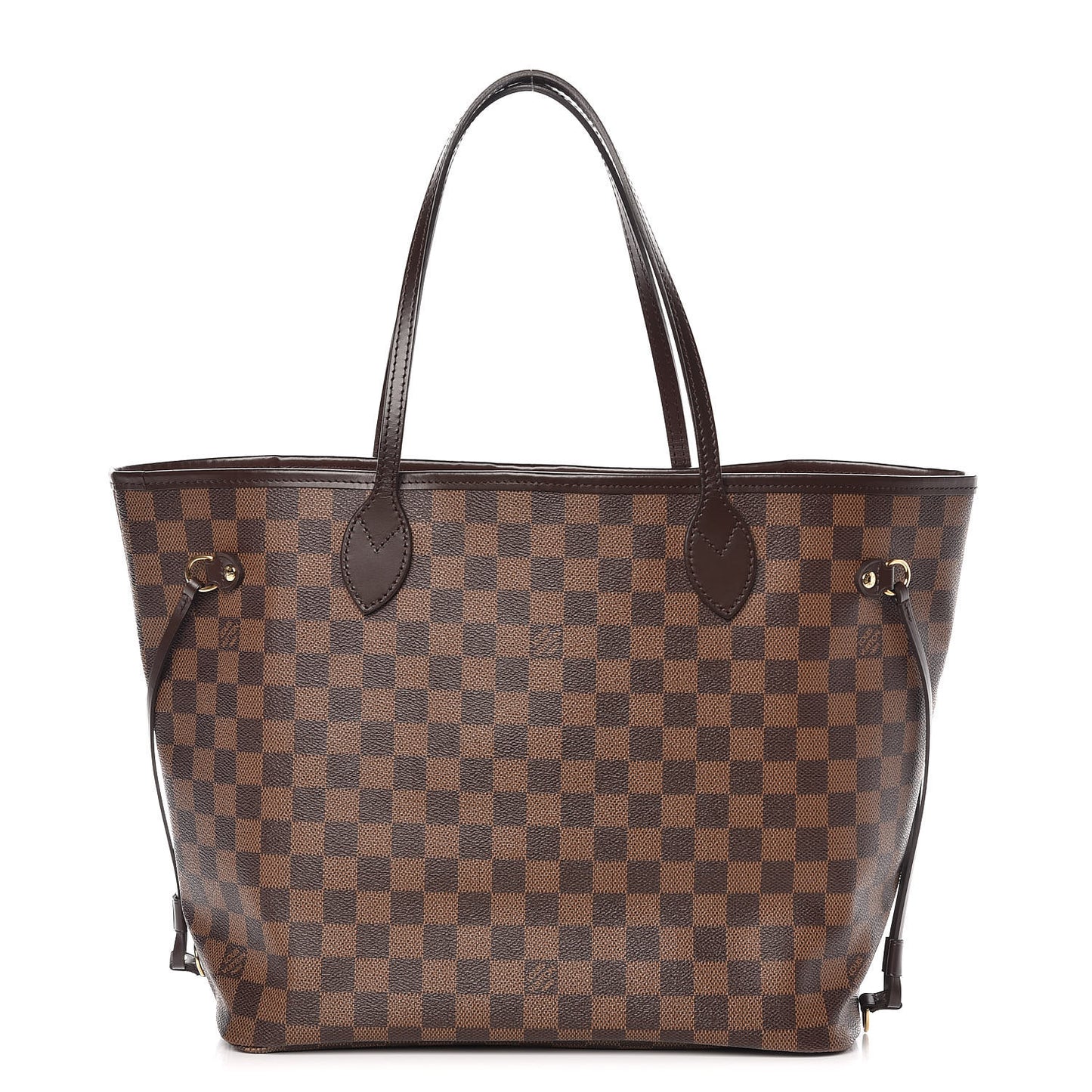 Damier Ebene Neo Neverfull MM Rose Ballerine