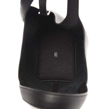Hermes Taurillon Clemence Picotin Lock 18 PM Black 5 of 10