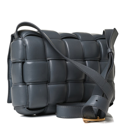Bottega Veneta Nappa Maxi Intreccio Padded Cassette Crossbody Bag Thunder 3 of 12