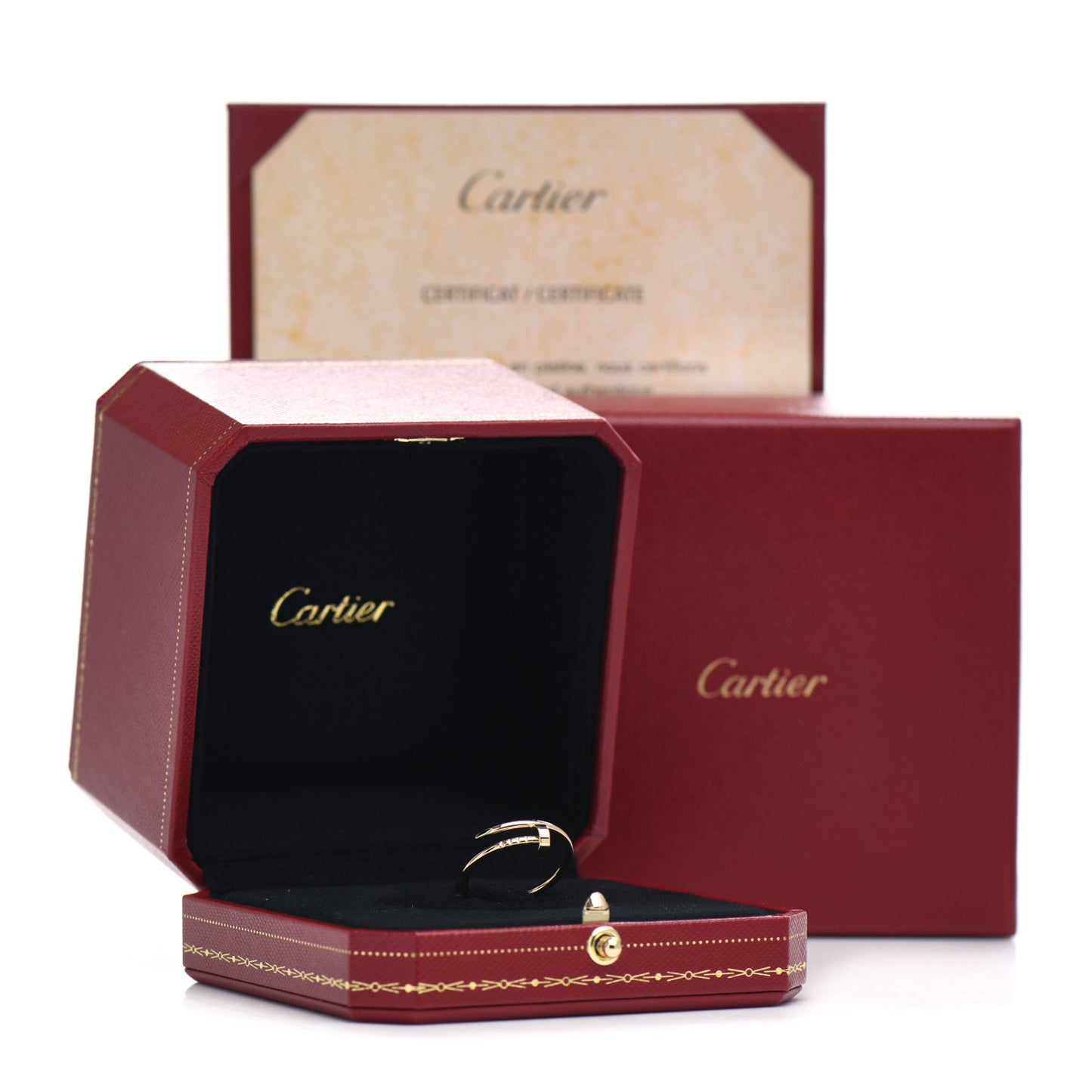 18K Yellow Gold Small Juste Un Clou Ring 55 7.25