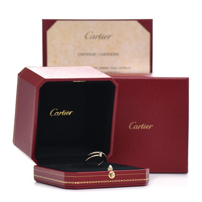 Cartier 18K Yellow Gold Small Juste Un Clou Ring 55 7.25 5 of 5