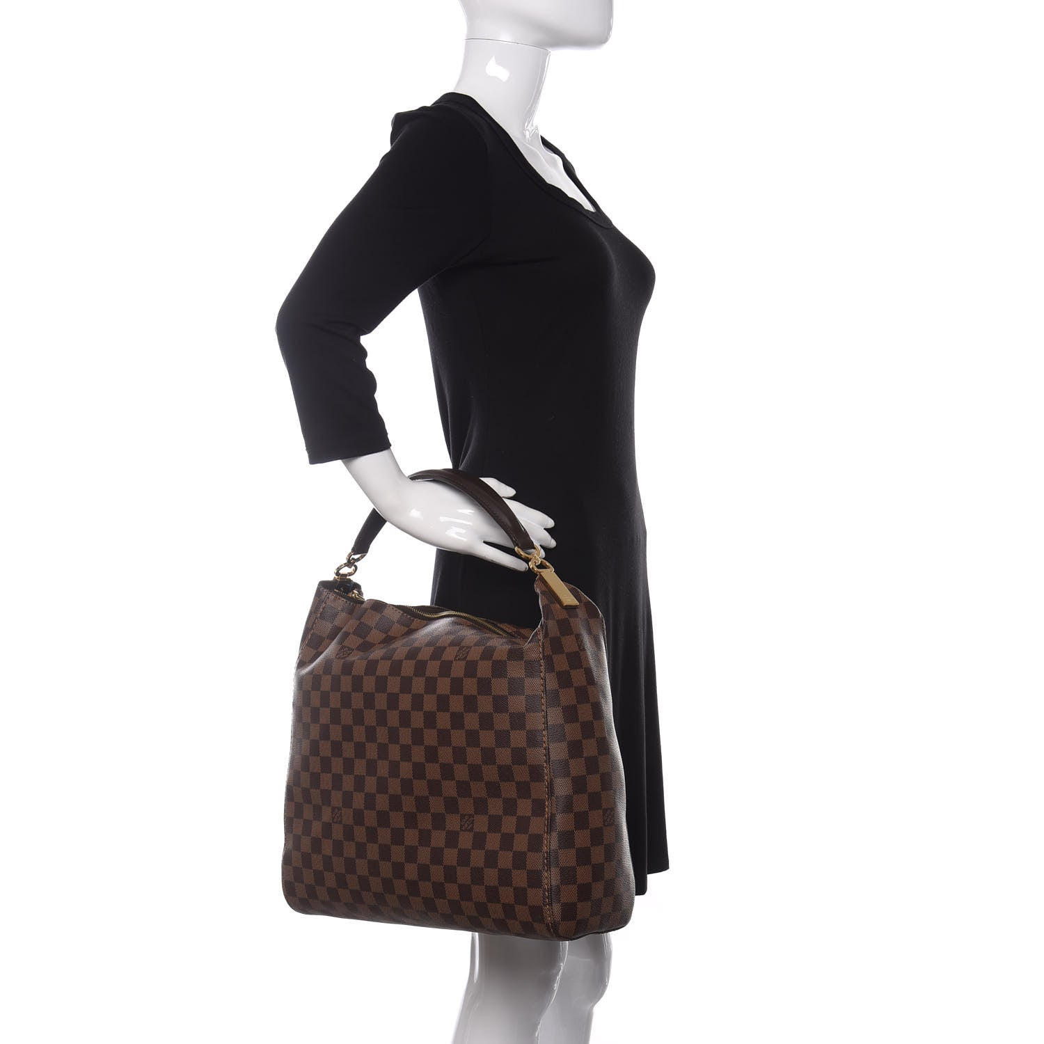Louis Vuitton Damier Ebene Portobello GM 2 of 11