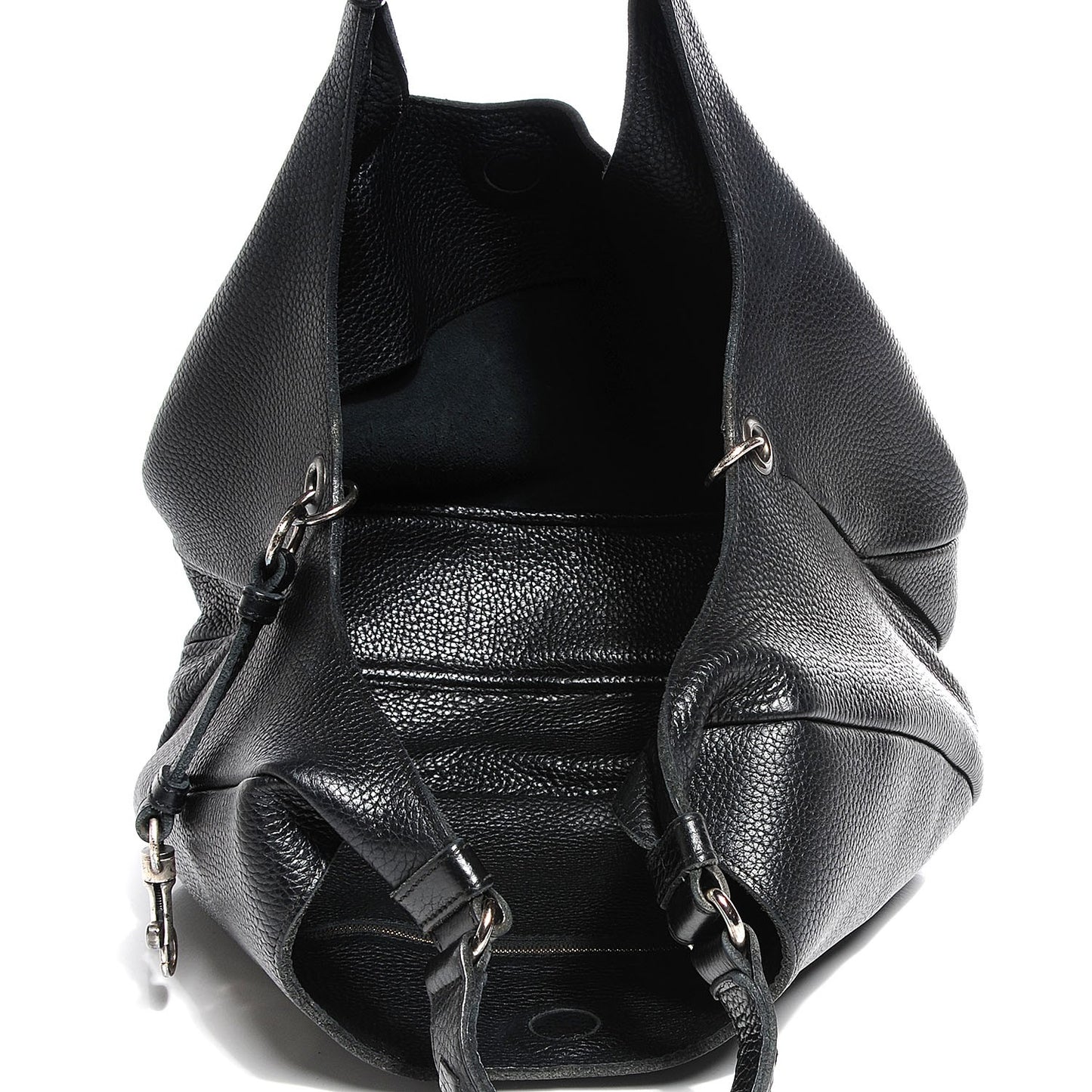 Catalano Calfskin Large Campana Black