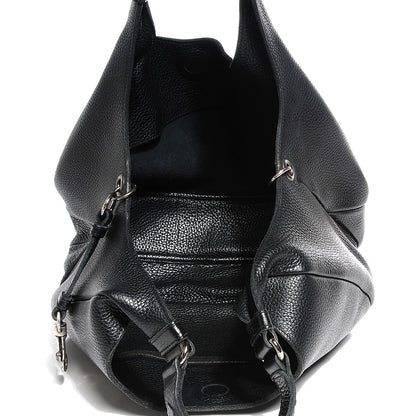 Bottega Veneta Catalano Calfskin Large Campana Black 5 of 7