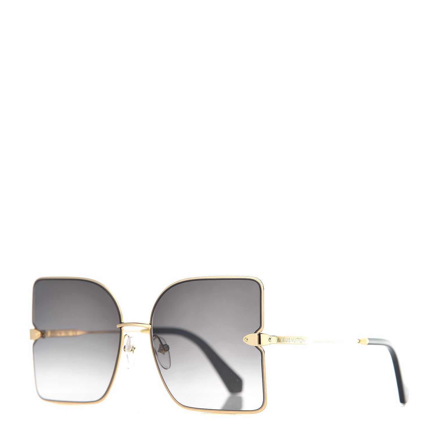Louis Vuitton Metal Le Magnifique Sunglasses Z1307W Black 1 of 9