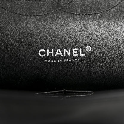 Chanel Patent Quilted Maxi Double Flap Black 6 of 17