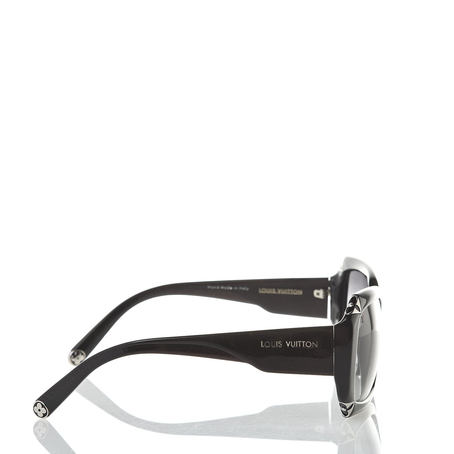 Acetate Hortensia Sunglasses Z0365W Black Glitter