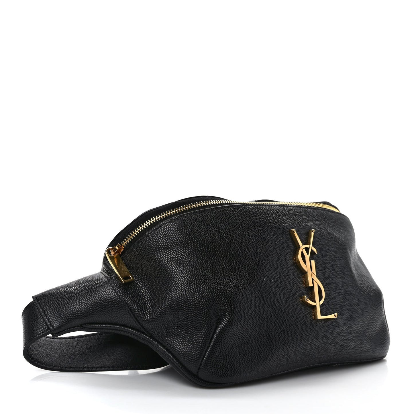 Grain De Poudre Monogram Belt Bag Black