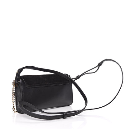 Chloe Suede Calfskin Mini Faye Shoulder Bag Black 3 of 10