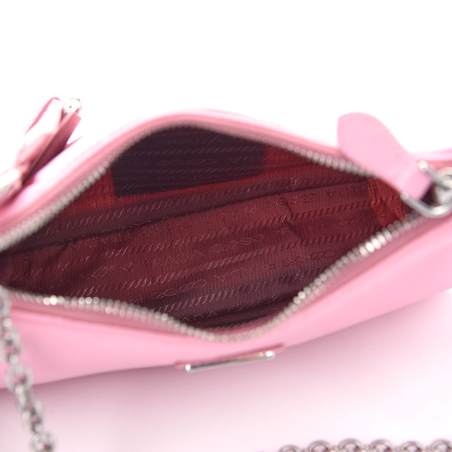 Prada Nylon Re-Edition 2005 Shoulder Bag Rosa 5 of 10