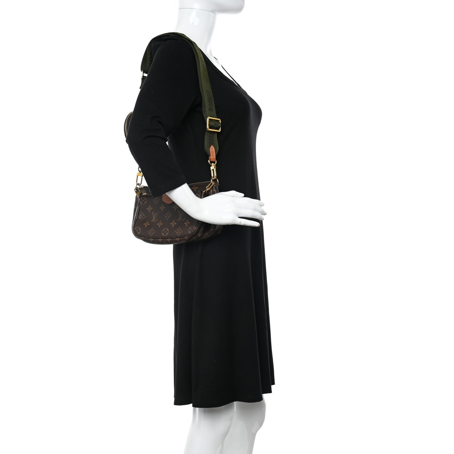 Louis Vuitton Monogram Multi Pochette Accessories Kaki 2 of 14