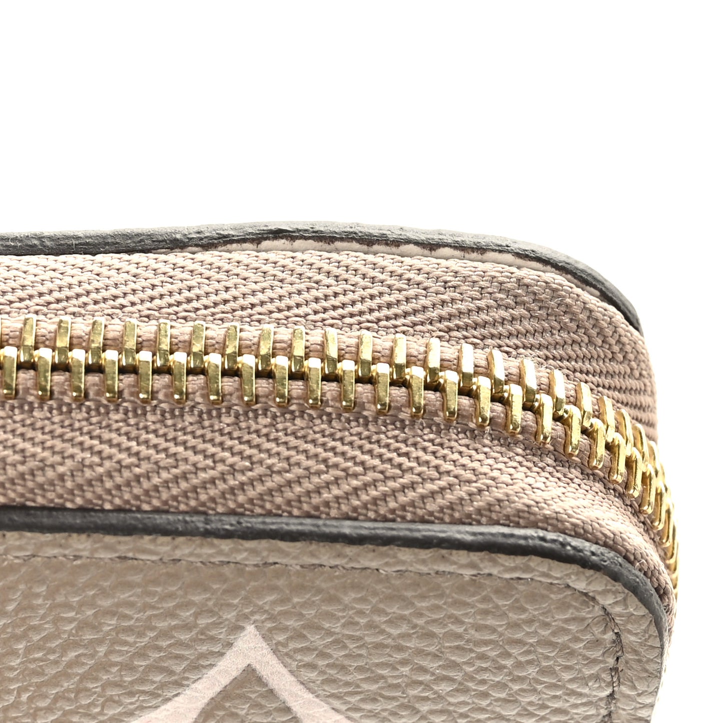 Empreinte Monogram Giant Zippy Wallet Tourterelle Creme