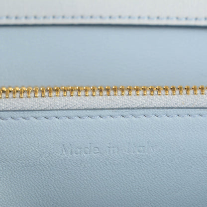 Celine Box Calfskin Medium Classic Box Flap Bag Sky 6 of 7