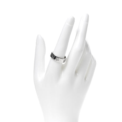 Cartier 18K White Gold 5.5mm LOVE Ring 60 9 2 of 4