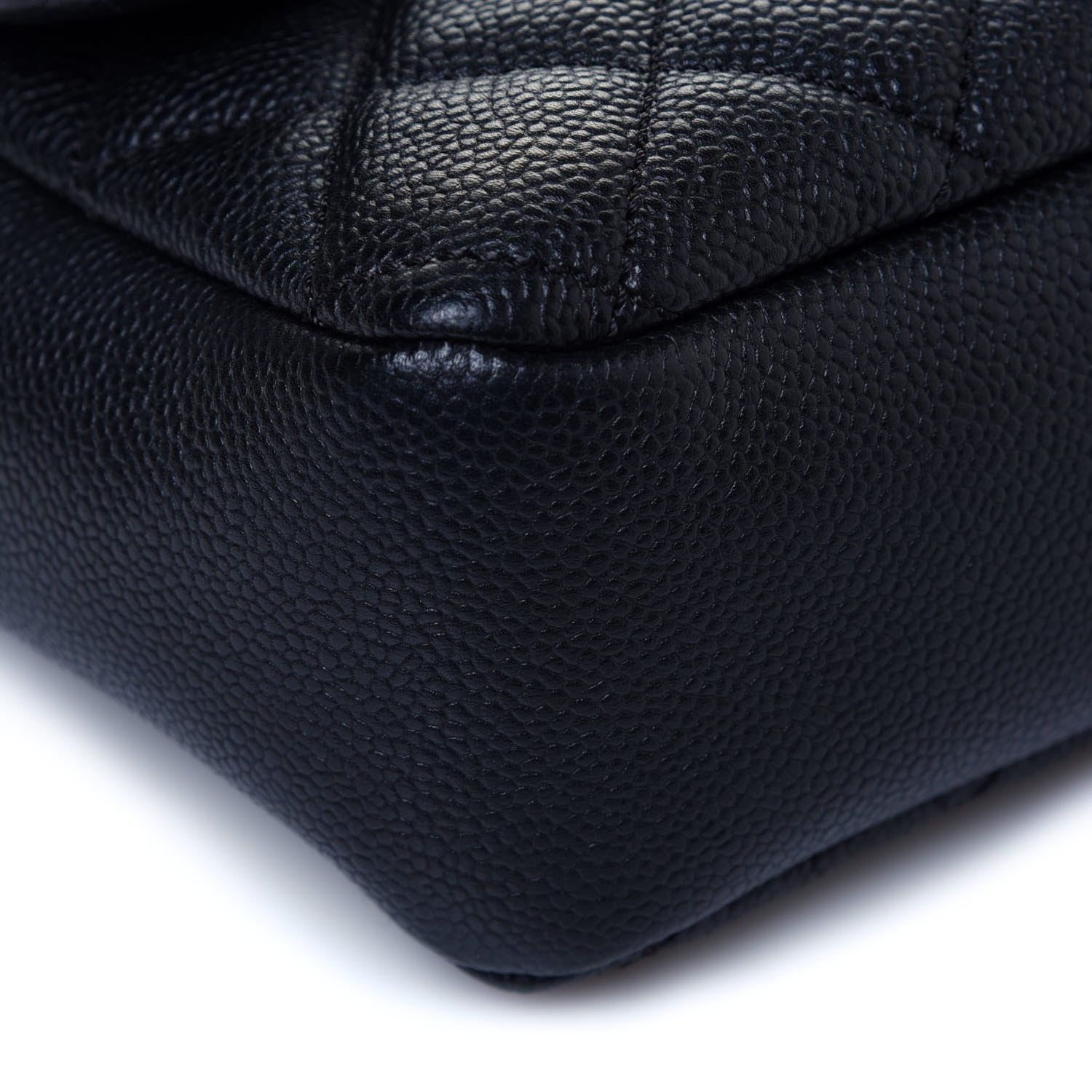 Chanel Caviar Quilted Jumbo Easy Flap Black 9 of 12