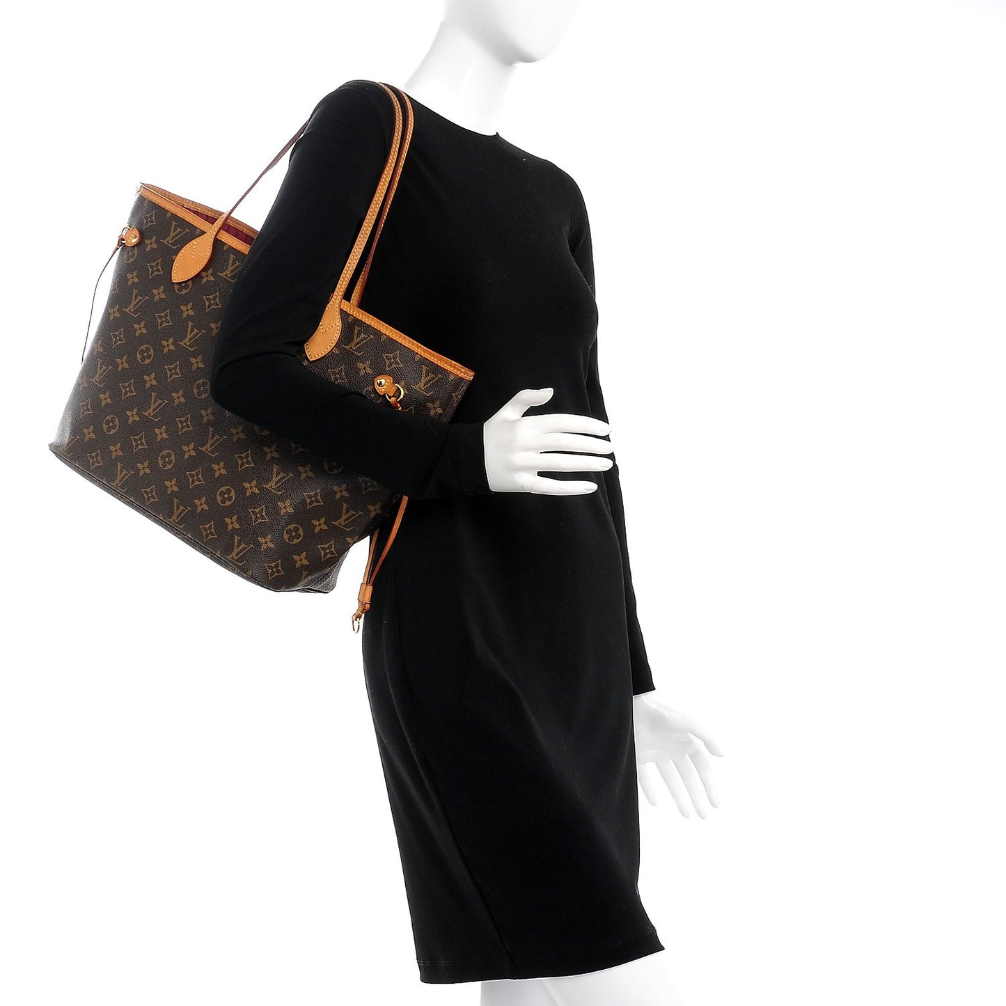 Monogram Neo Neverfull MM Pivoine