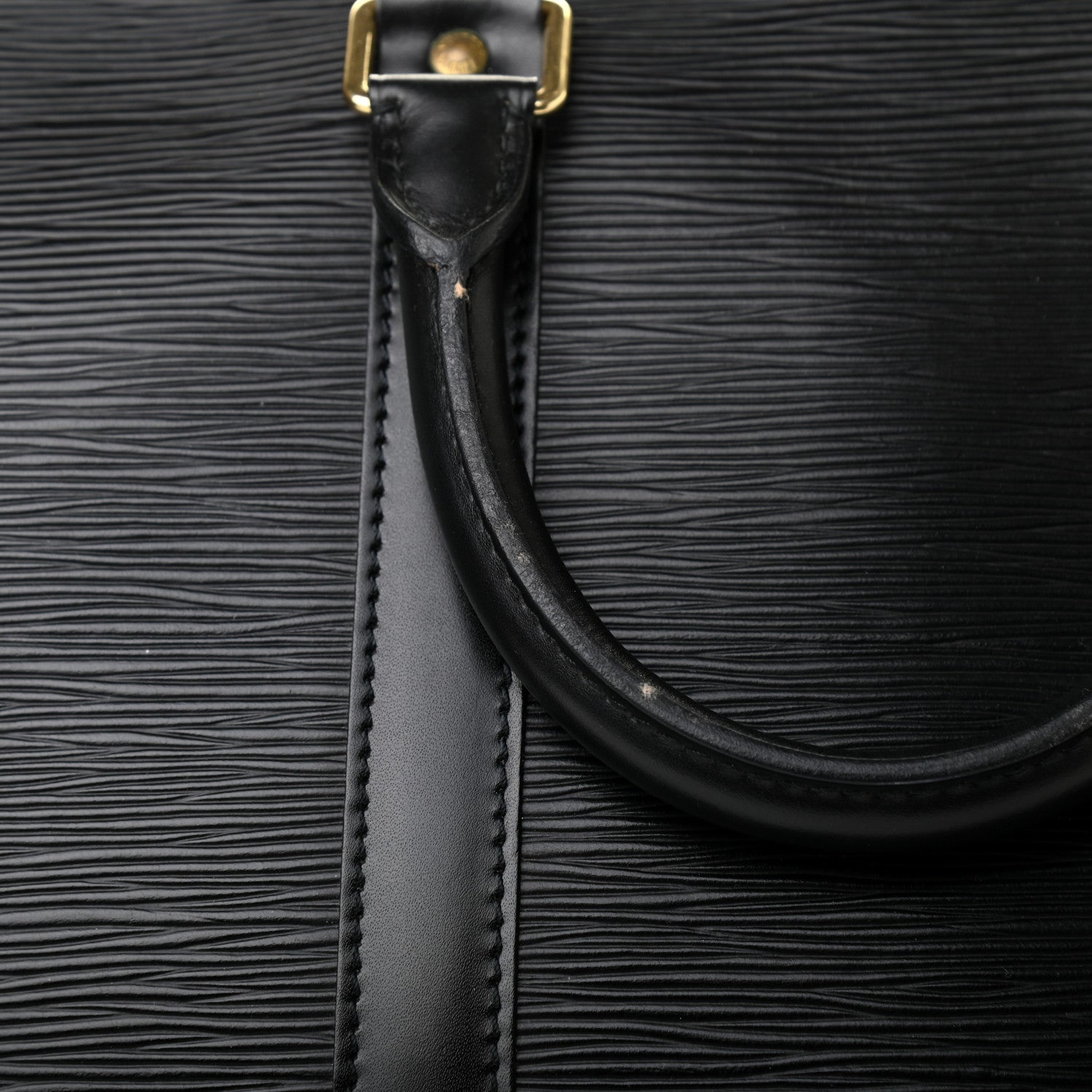 Louis Vuitton Epi Keepall 45 Black 10 of 26