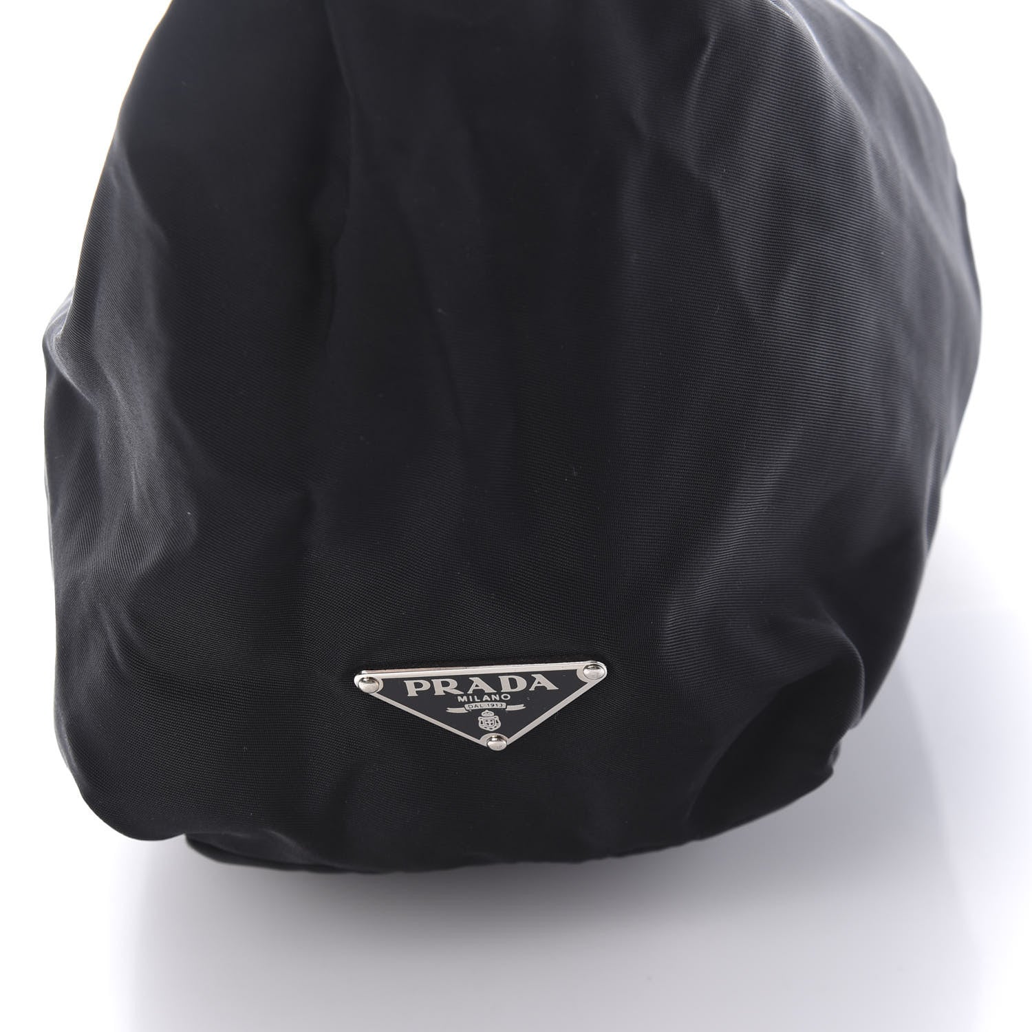 Prada Tessuto Nylon Vitello Hobo Black 9 of 10