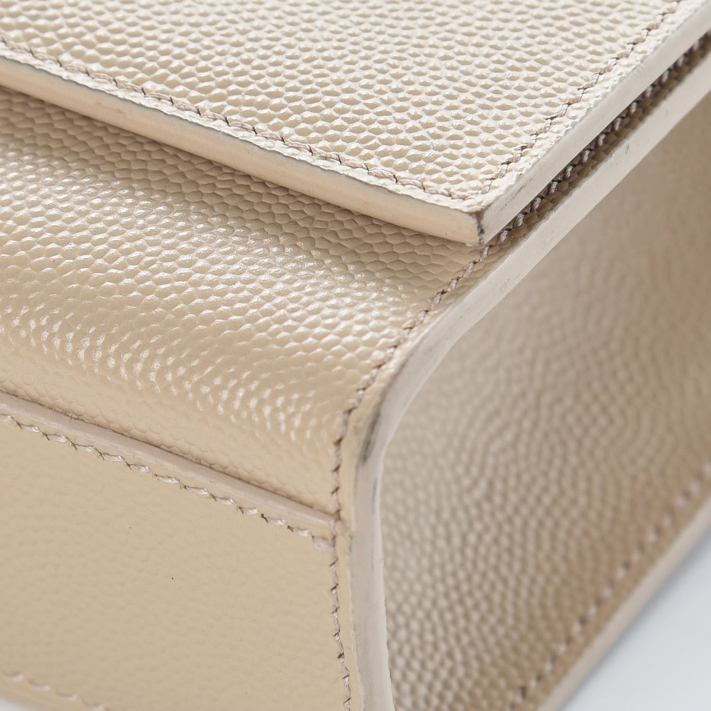 Grain De Poudre Medium Monogram Kate Satchel Nude Powder