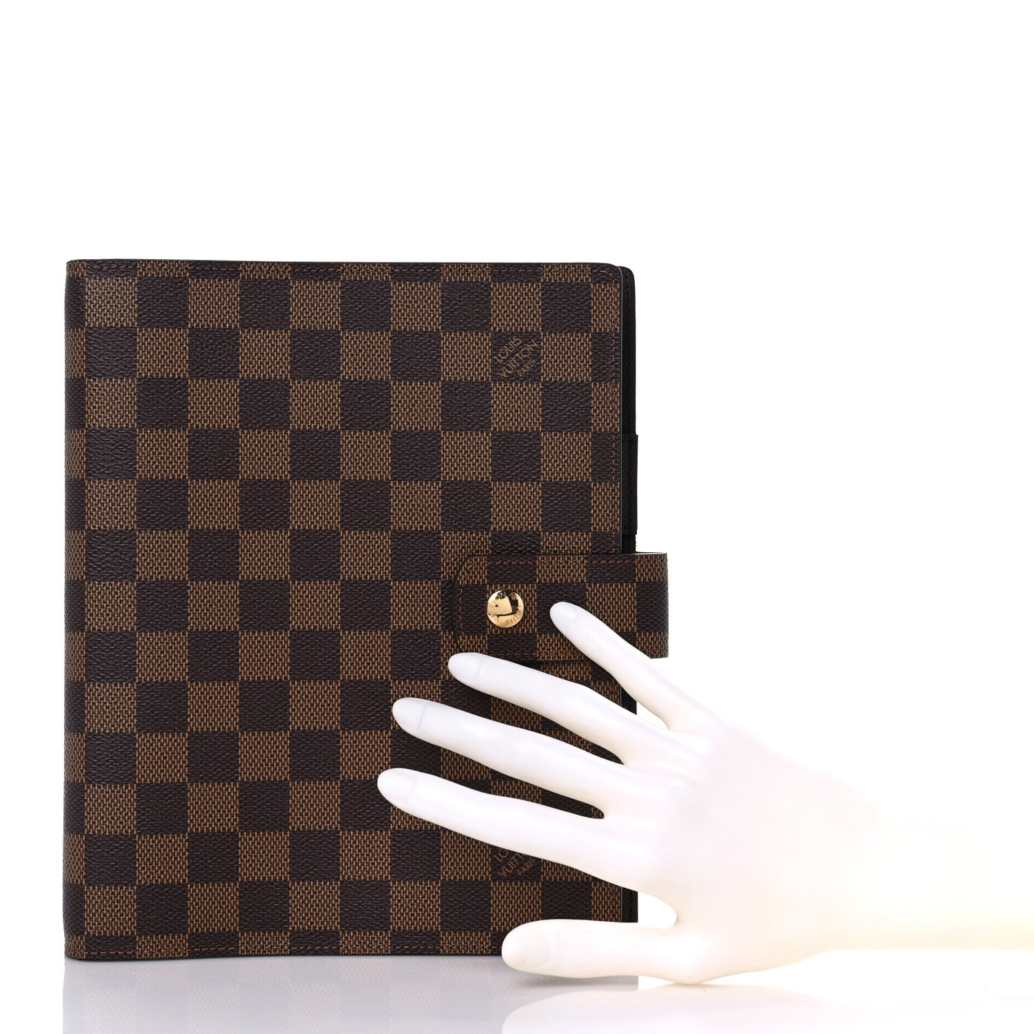 Louis Vuitton Damier Ebene Large Ring Agenda Cover 2 of 8