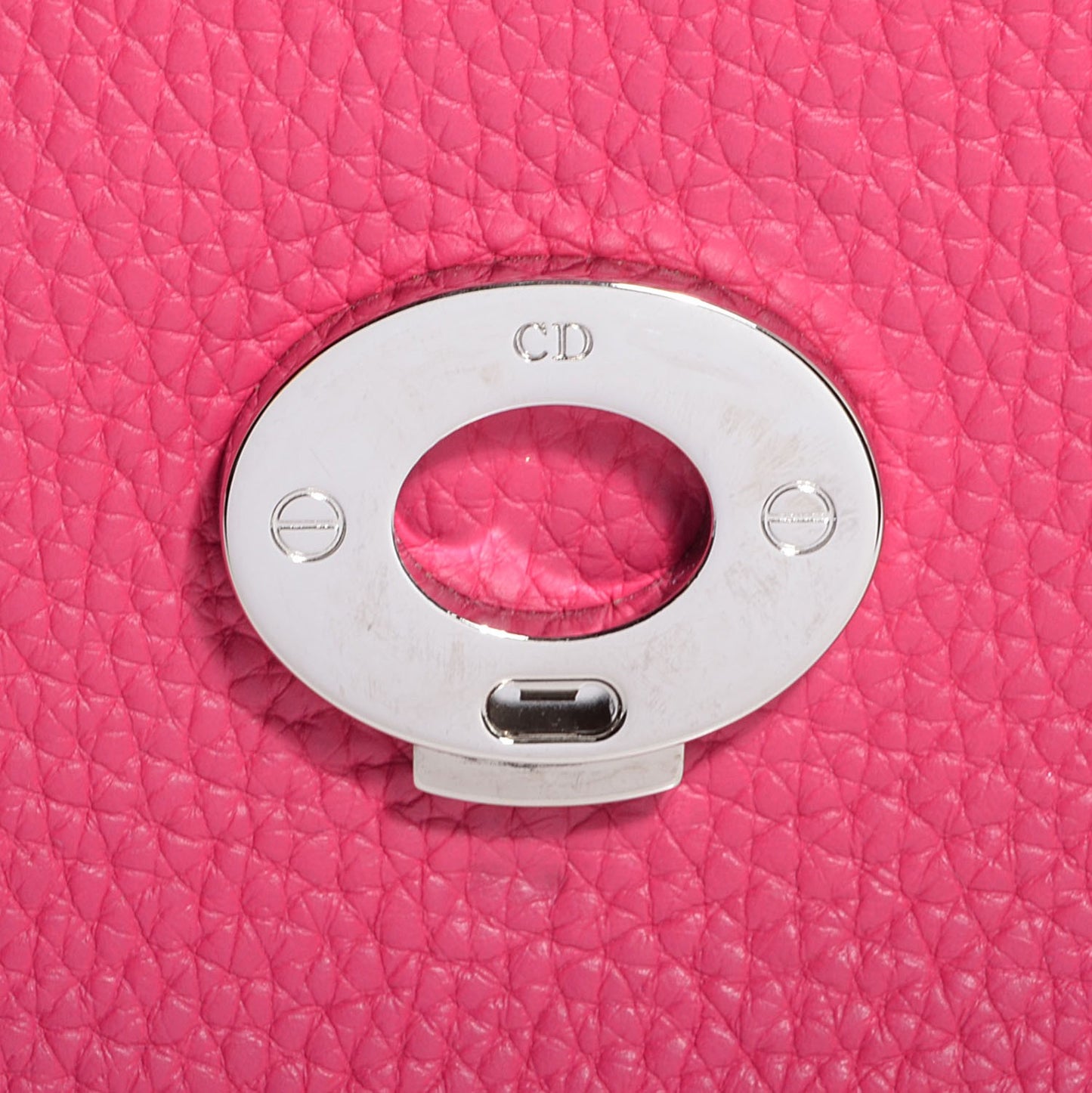 Bullcalf Small Be Dior Flap Fraise Tangerine