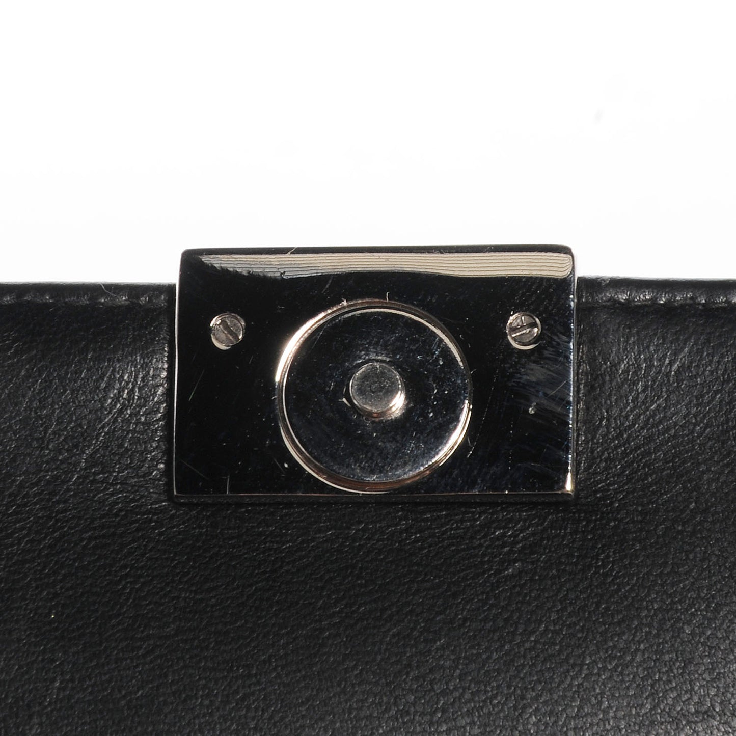 Patent Chocolate Bar Flap Black