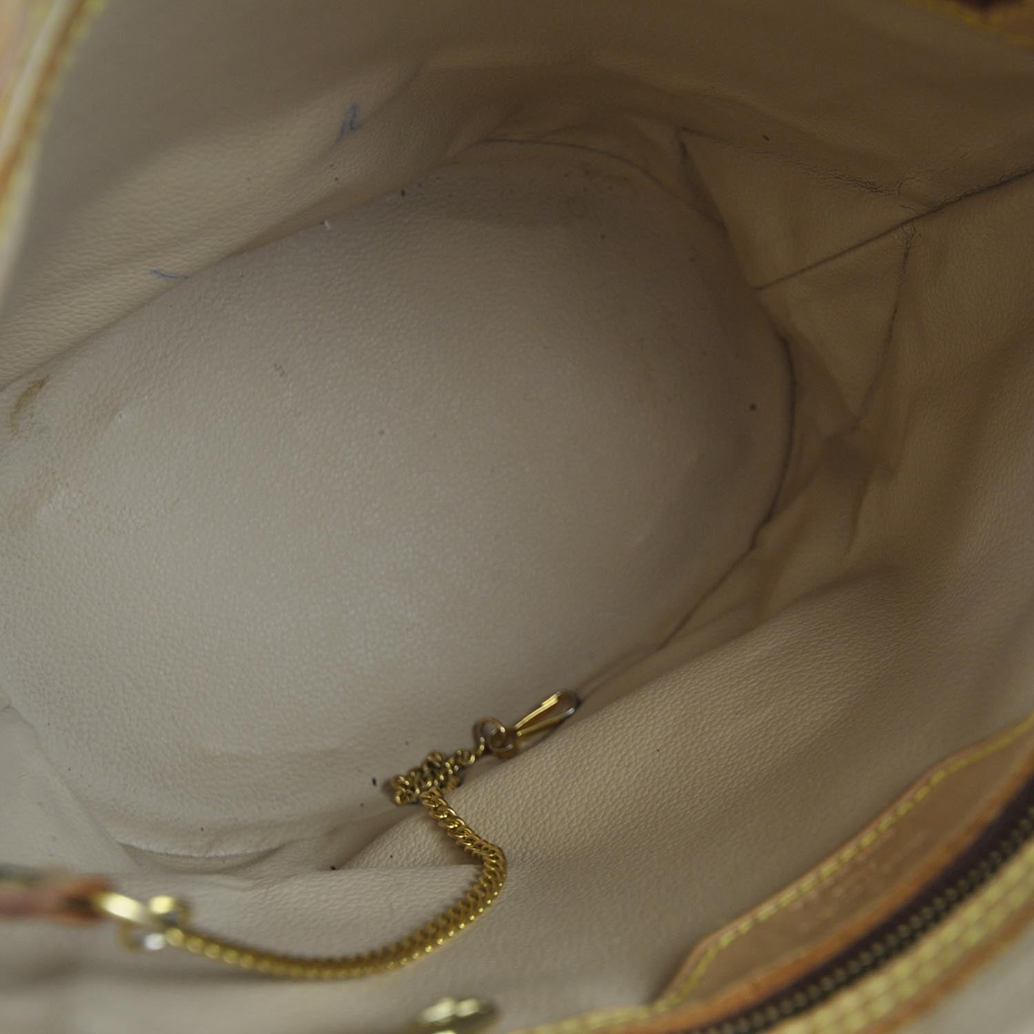 Louis Vuitton Monogram Petit Bucket 23 7 of 9